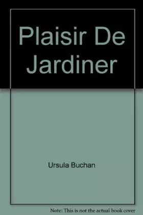 Couverture du produit · Plaisir de jardiner