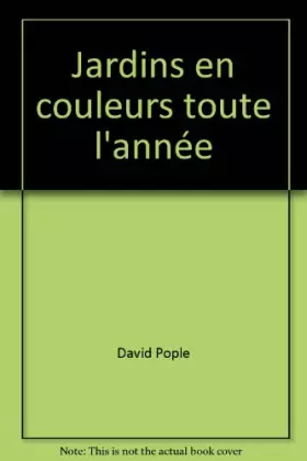 Couverture du produit · Jardins en couleurs toute l'année