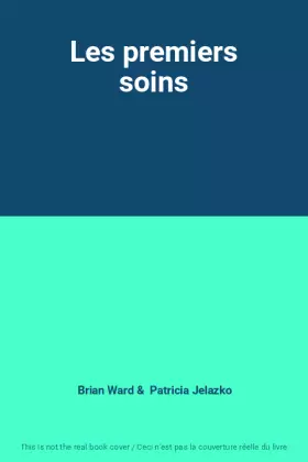 Couverture du produit · Les premiers soins