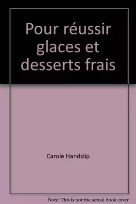 Couverture du produit · Glaces et desserts frais