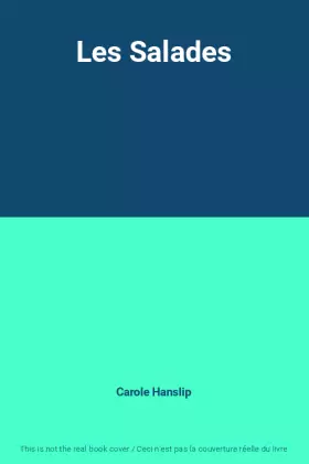 Couverture du produit · Les Salades