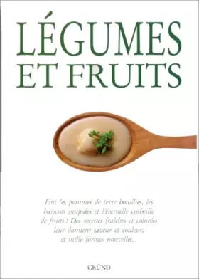 Couverture du produit · Légumes et fruits