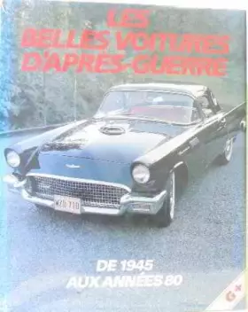 Couverture du produit · Les belles voitures d'après guerre