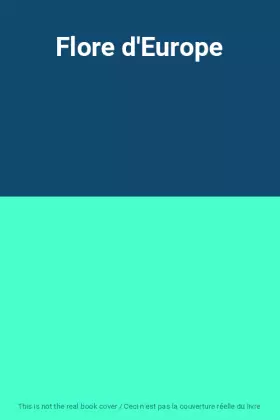 Couverture du produit · Flore d'Europe