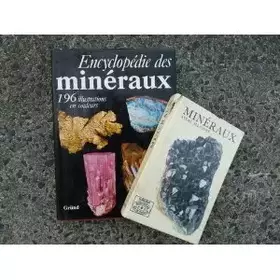 Couverture du produit · Encyclopédie des minéraux.