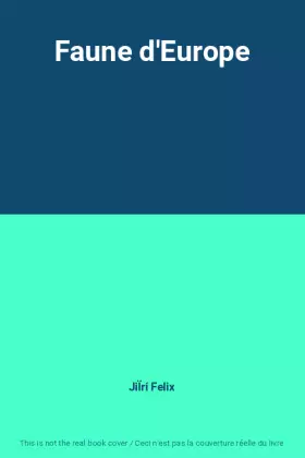 Couverture du produit · Faune d'Europe