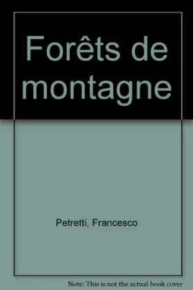 Couverture du produit · FORETS DE MONTAGNE