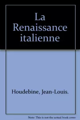 Couverture du produit · La Renaissance italienne