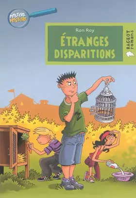 Couverture du produit · Etranges disparitions