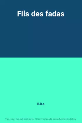 Couverture du produit · Fils des fadas