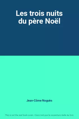 Couverture du produit · Les trois nuits du père Noël