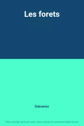 Couverture du produit · Les forets