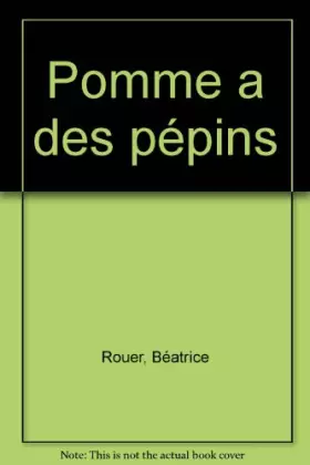 Couverture du produit · Pomme a des pépins