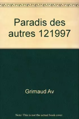 Couverture du produit · Paradis des autres                                                                            121997
