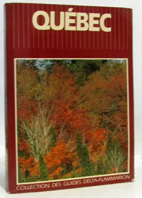 Couverture du produit · Quebec