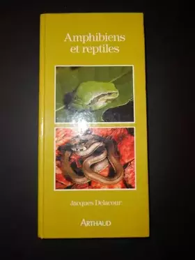 Couverture du produit · Amphibiens et reptiles