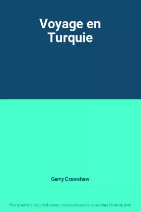 Couverture du produit · Voyage en Turquie
