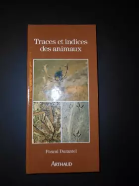 Couverture du produit · Traces et indices des animaux