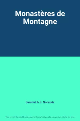 Couverture du produit · Monastères de Montagne