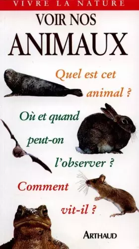 Couverture du produit · Voir nos animaux