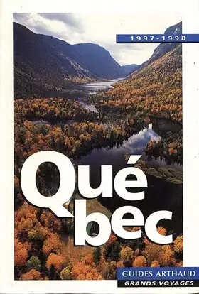 Couverture du produit · Québec