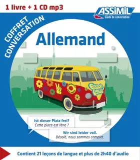 Couverture du produit · Allemand | Coffret de Conversation | Guide + CD Audio | Assimil