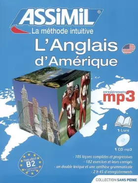 Couverture du produit · Pack MP3 Anglais d'amérique (livre +1Cd mp3)