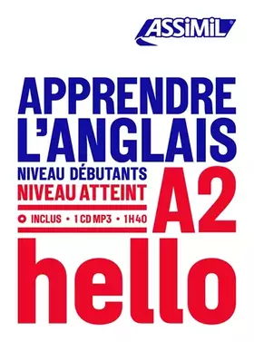 Couverture du produit · Apprendre l'Anglais Niveau A2