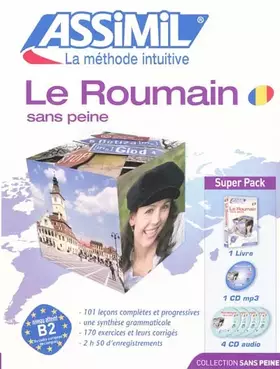 Couverture du produit · Le roumain sans peine : Avec 4 CD audio (1CD audio MP3)