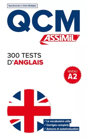 Couverture du produit · 300 Tests D'anglais: Niveau A2