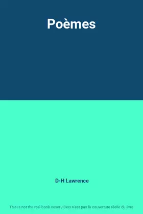 Couverture du produit · Poèmes