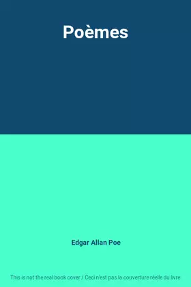 Couverture du produit · Poèmes