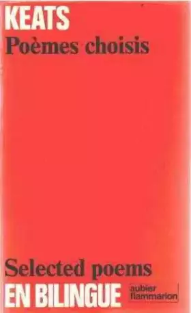 Couverture du produit · POEMES CHOISIES NO1