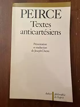 Couverture du produit · Textes anticartésiens