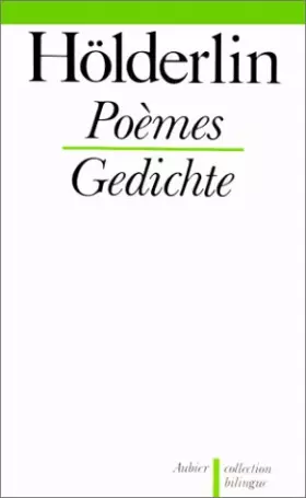 Couverture du produit · Poèmes