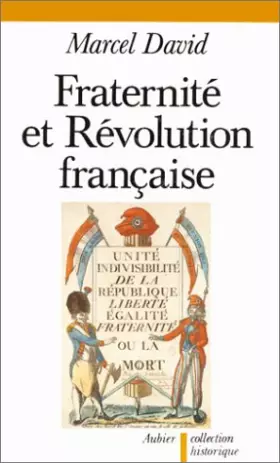 Couverture du produit · Fraternité et révolution française