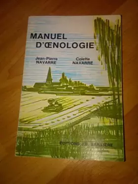 Couverture du produit · Manuel d' nologie