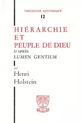 Couverture du produit · Hiérarchie et peuple de Dieu
