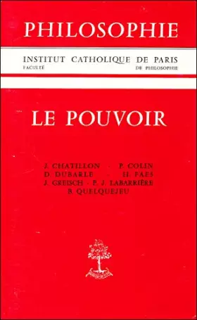 Couverture du produit · Le Pouvoir