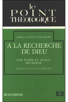 Couverture du produit · A la recherche de Dieu