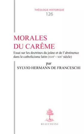 Couverture du produit · TH n°126 - Morales du Carême