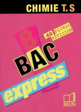 Couverture du produit · Chimie T.S