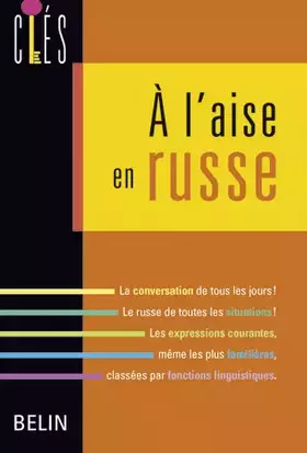 Couverture du produit · À l'aise en russe