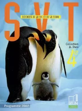 Couverture du produit · Sciences de la Vie et de la Terre 4e : Programme 2007