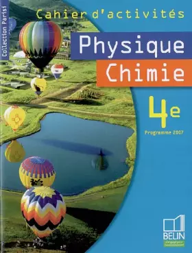 Couverture du produit · Physique Chimie 4e : Cahier d'activités