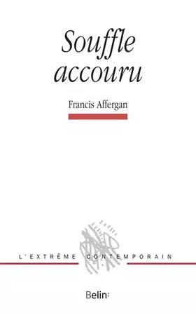 Couverture du produit · Souffle accouru : poésies