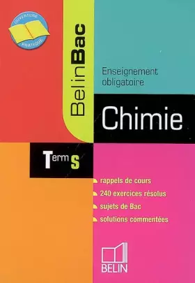 Couverture du produit · Chimie Tle S : Enseignement obligatoire