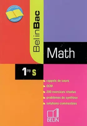 Couverture du produit · Math 1e S