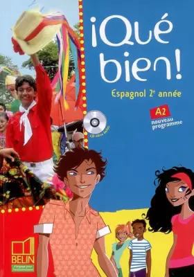 Couverture du produit · Espagnol 2e année Qué bien! (1CD audio)