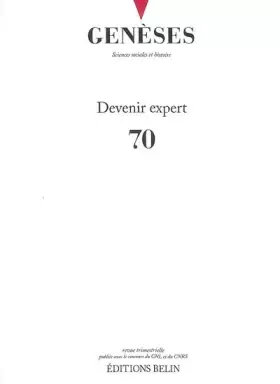 Couverture du produit · Genèses n°70: Devenir expert